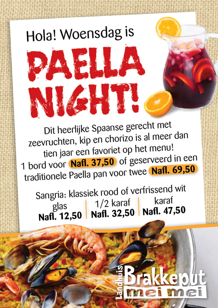 Tafelkaartje-Paella Night-NL