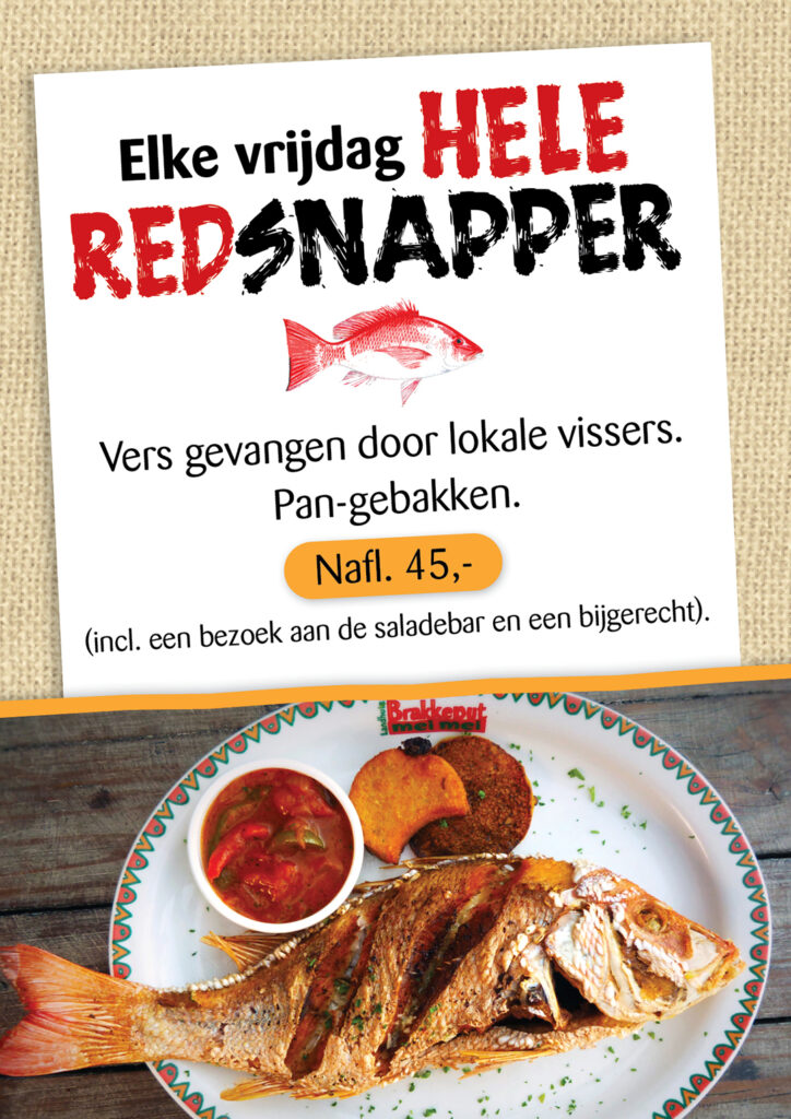 Tafelkaartje-Red Snapper-NL