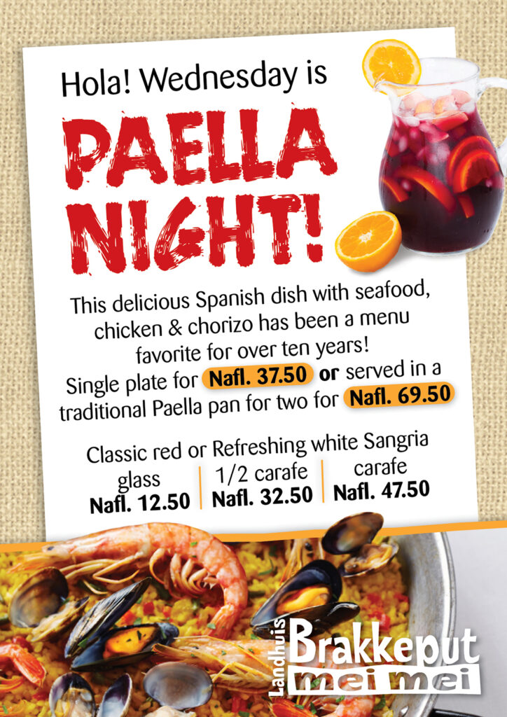 Tafelkaartje-Paella Night-ENG