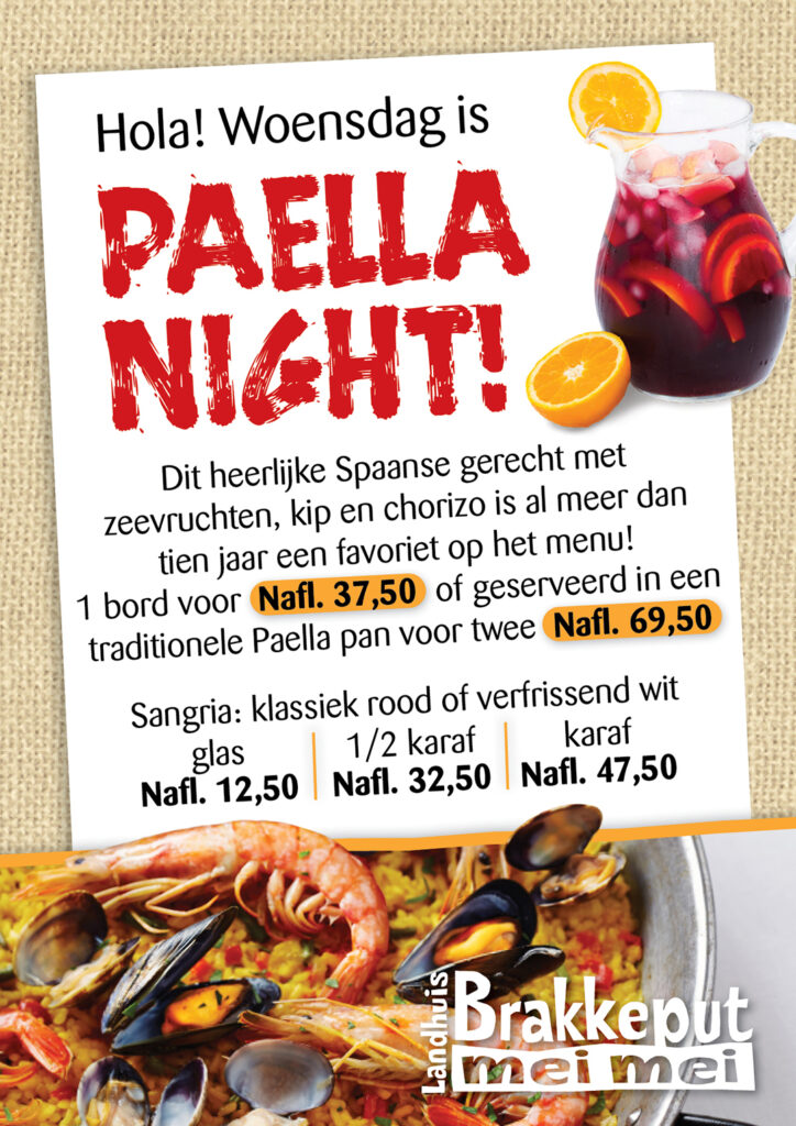Tafelkaartje-Paella Night-NL